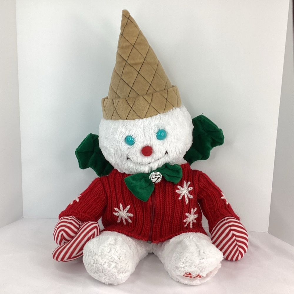 Dillards Mr Bingle Plush 25” Large New Orleans Maison Blanche 2007 Snowman - Picture 1 of 10